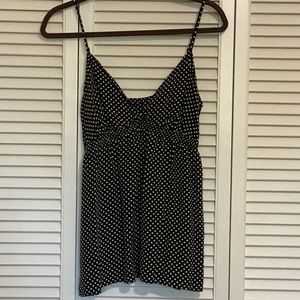 Express Black and White dressy cami